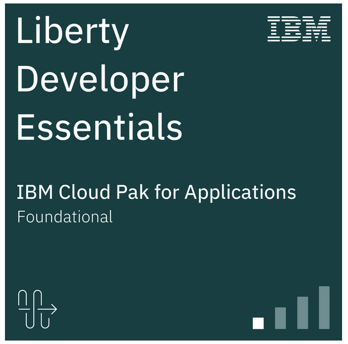 Screenshot of Liberty Developer Essentials badge icon