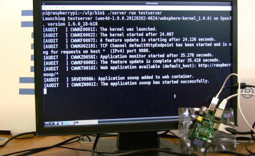 Running Liberty on the Raspberry Pi in 2012