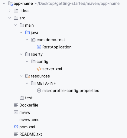 Liberty Project directory image